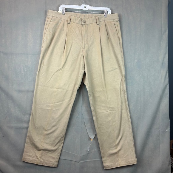 Dockers Men’s Signature Khaki Pants W38 L30 Classic Fit Iron-Free Stretch - Picture 1 of 9